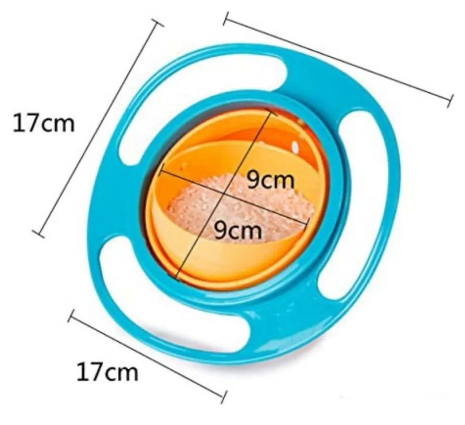 Plato Bowl 360° Antiderrame Para Bebé